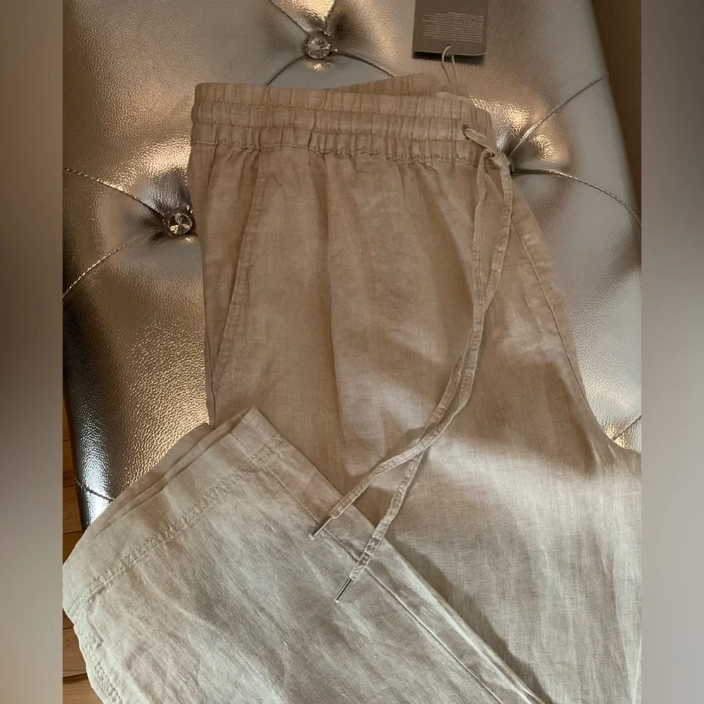 H&M natural linen trousers - Picture 5 of 9